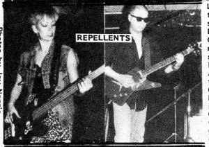 The Reppelents (with Julie Huffaker)  Maximum RocknRoll, Sept. 1983, No. 8